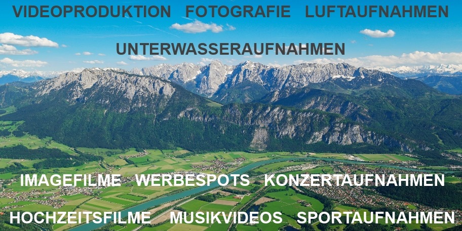 Videoproduktion Fotografie Luftaufnahmen Unterwasseraufnahmen